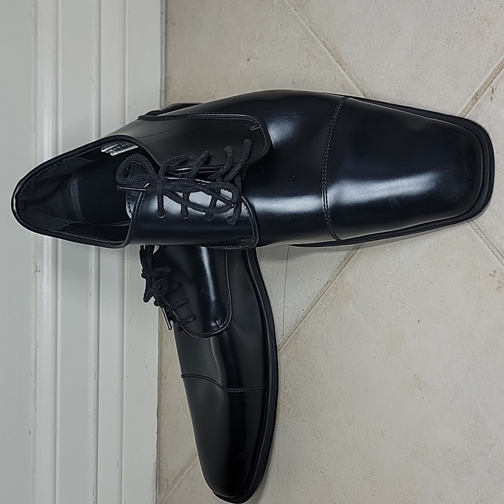 Black Oxford Shoe Classic Black Men's Dress Shoes